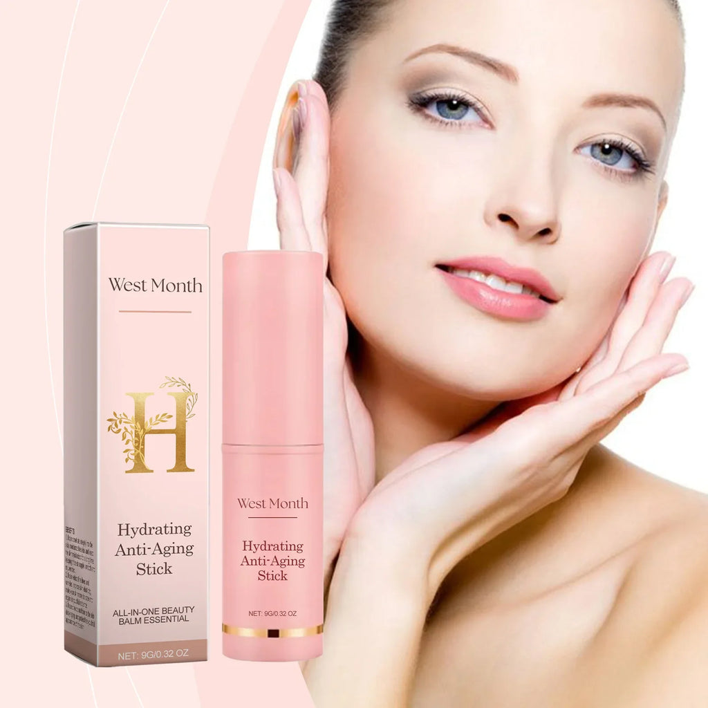 Kollagen Anti-Falten Multi Bounce Balsam Stift Sofortige Anti-Aging Straffung Anhebung Aufhellung Mattierende Gesichtshaut Feuchtigkeitspflege Kosmetik
