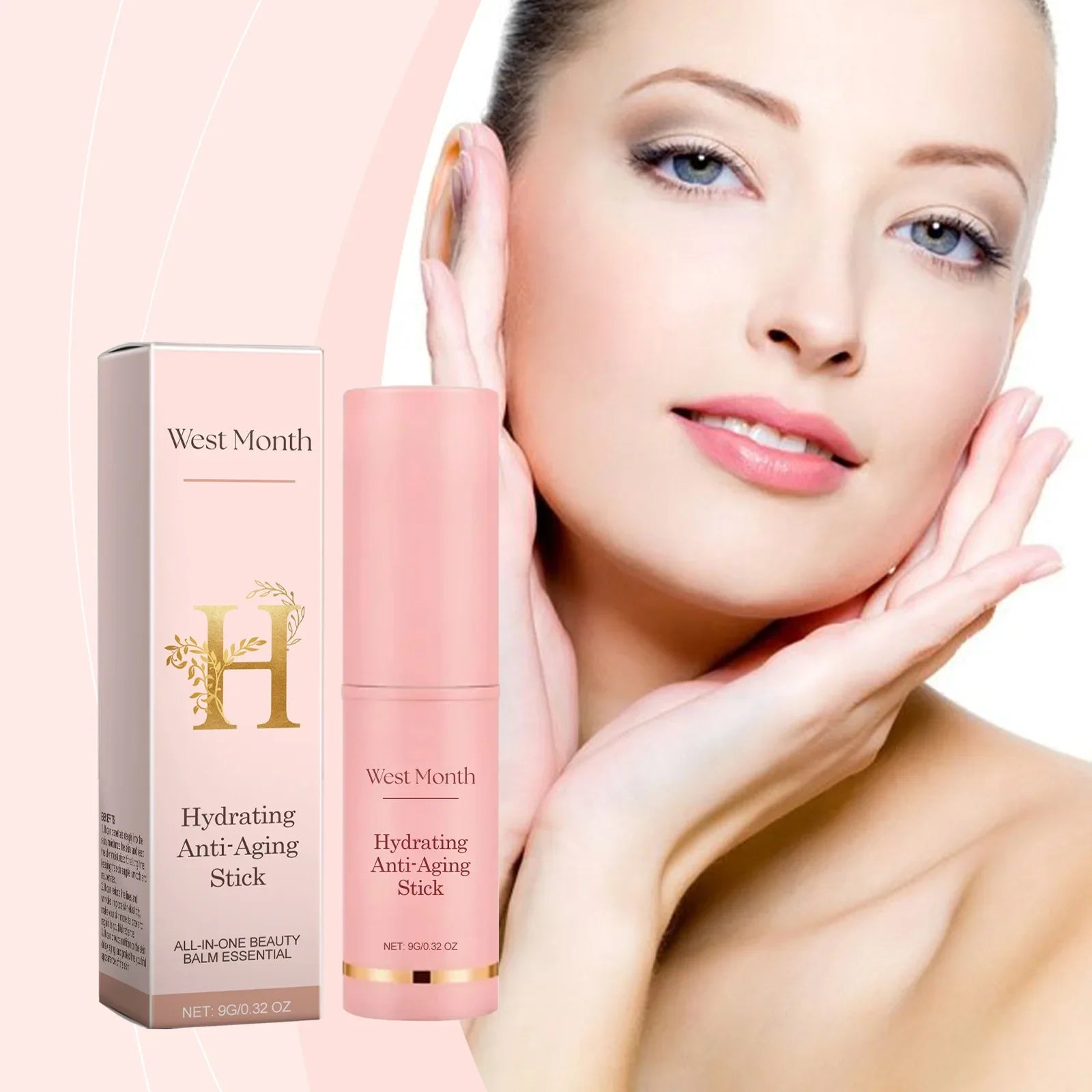 Kollagen Anti-Falten Multi Bounce Balsam Stift Sofortige Anti-Aging Straffung Anhebung Aufhellung Mattierende Gesichtshaut Feuchtigkeitspflege Kosmetik