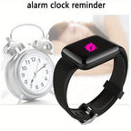 Multifunktionale Smartwatch für Damen und Herren, Bluetooth-verbunden, Telefon, Musik-Player, Fitness-Sportarmband, Schlafmonitor D13 Smartwatch