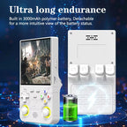 R36Ultra 4,0-Zoll Retro-Handheld-Spielkonsole 128 GB Tragbarer Videoplayer Open-Source-Linux-System zum Spielen