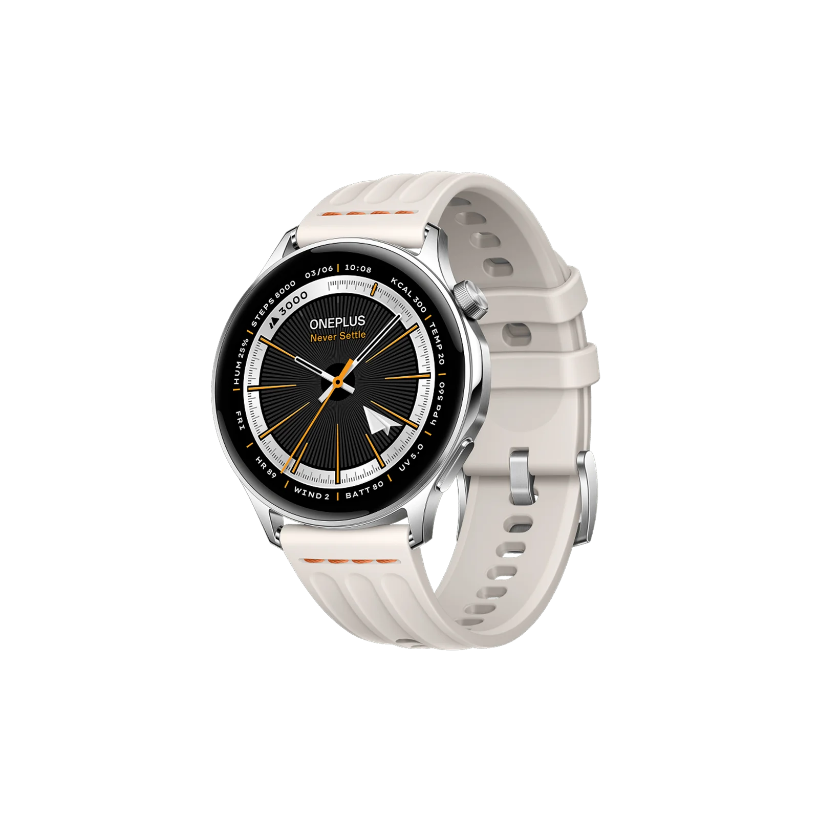 Globale Version OnePlus Watch Lite Smartwatch, 1,46 Zoll Display, 59g, 10 Tage zuverlässige Akkulaufzeit, Herzfrequenz, Blutsauerstoffüberwachung