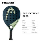 HEAD 2025 NEU Tennis-Padel-Schläger VIBE Serie Carbonfaser Eva Memory Flex Schaumstoffkern Padel-Tennisschläger Leichtgewicht