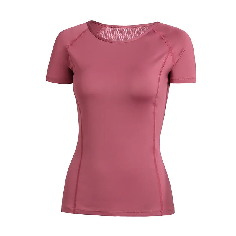 Damen-Sportbekleidung für Fitness, Laufen, Joggen, nahtloses Langarm-Sportshirt für Damen, Yoga-Top, weibliche Workout-Oberteile, T-Shirt Zweitbild