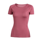 Damen-Sportbekleidung für Fitness, Laufen, Joggen, nahtloses Langarm-Sportshirt für Damen, Yoga-Top, weibliche Workout-Oberteile, T-Shirt