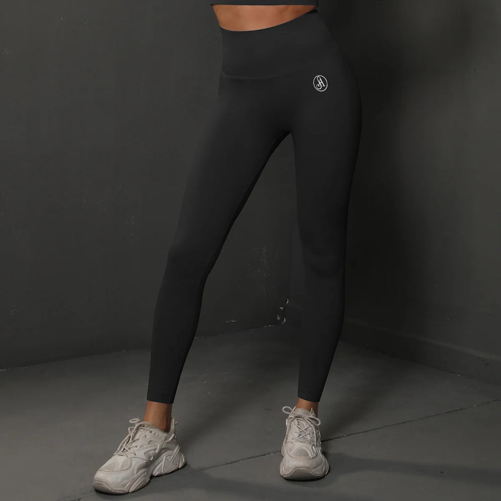 Allure The Brand Damen Scrunch Nahtlose Leggings Nahtlose Pfirsich-Hüft-Trainings-Yogahosen Damen-Sport-Laufhosen Gesäß Körperbetont