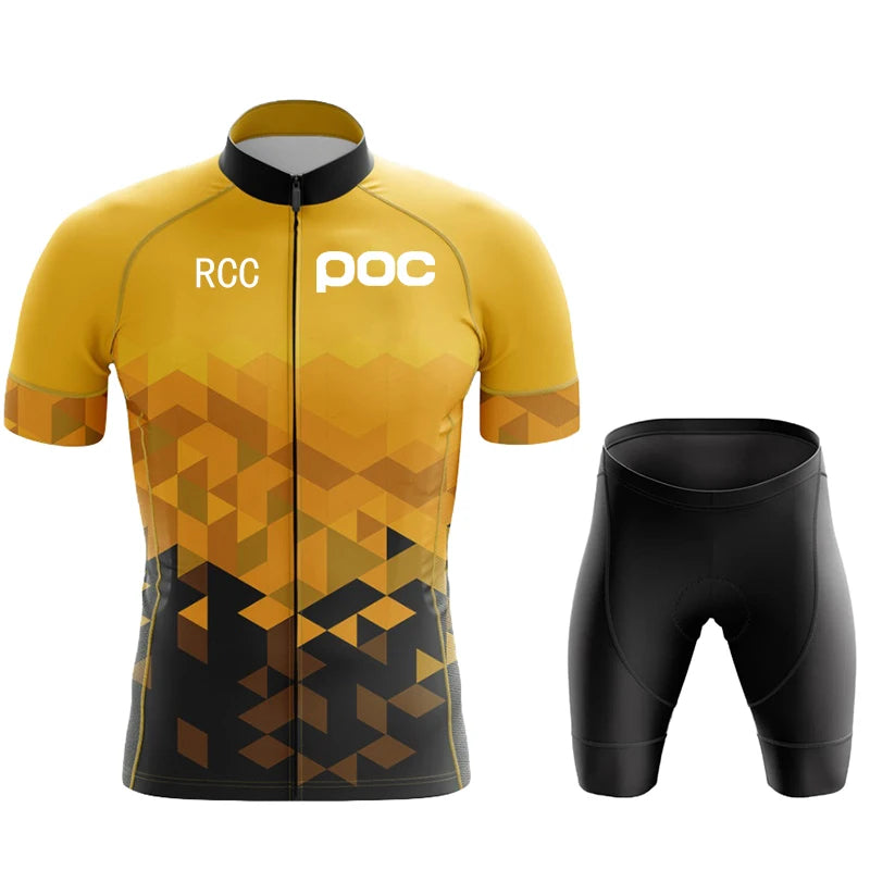 2025 Fahrradtrikots Sommer Fahrradbekleidung Herren Rennradbekleidung Atmungsaktives Radsport-Trikot-Set Ropa Ciclismo Maillot