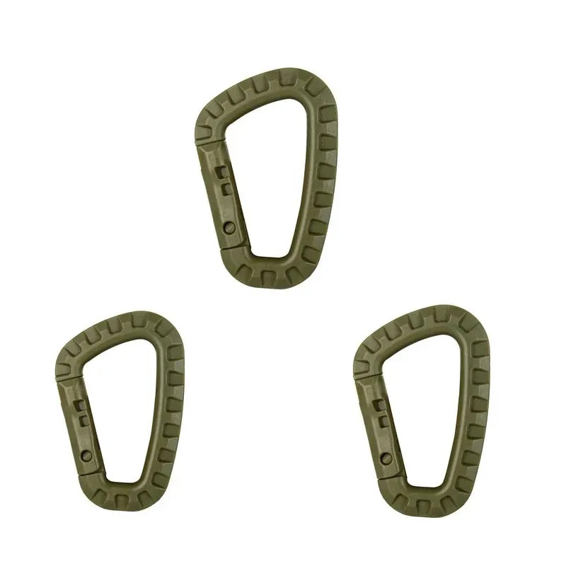 1/2/3/4/6pcs Taktischer Karabiner Karabinerhaken Karabiner Clip Kunststoff Kadett Wandern Camping