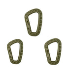 1/2/3/4/6pcs Taktischer Karabiner Karabinerhaken Karabiner Clip Kunststoff Kadett Wandern Camping
