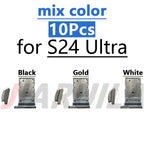 10 St. SIM-SD-Dual-Karten-Telefonkartenhalter-Adapter in verschiedenen Farben für Samsung S23 S24 S25 Plus S23 Ultra SIM-Kartenfach Einschub