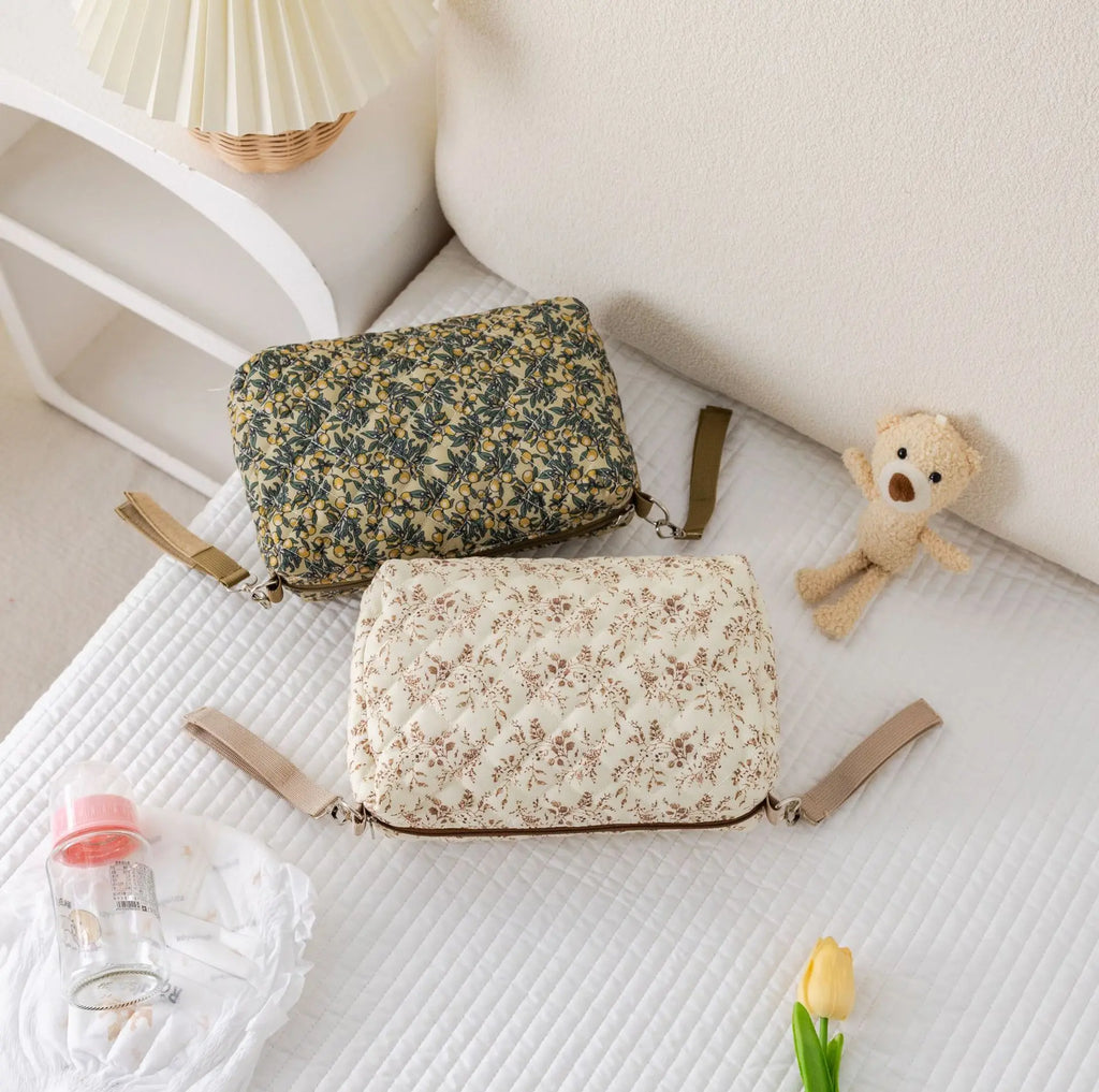 1x Tragbare Baby-Wickeltasche Reisetasche Mama- & Babyartikel Organizer Kinderwagentasche Kosmetik- & Kulturtasche