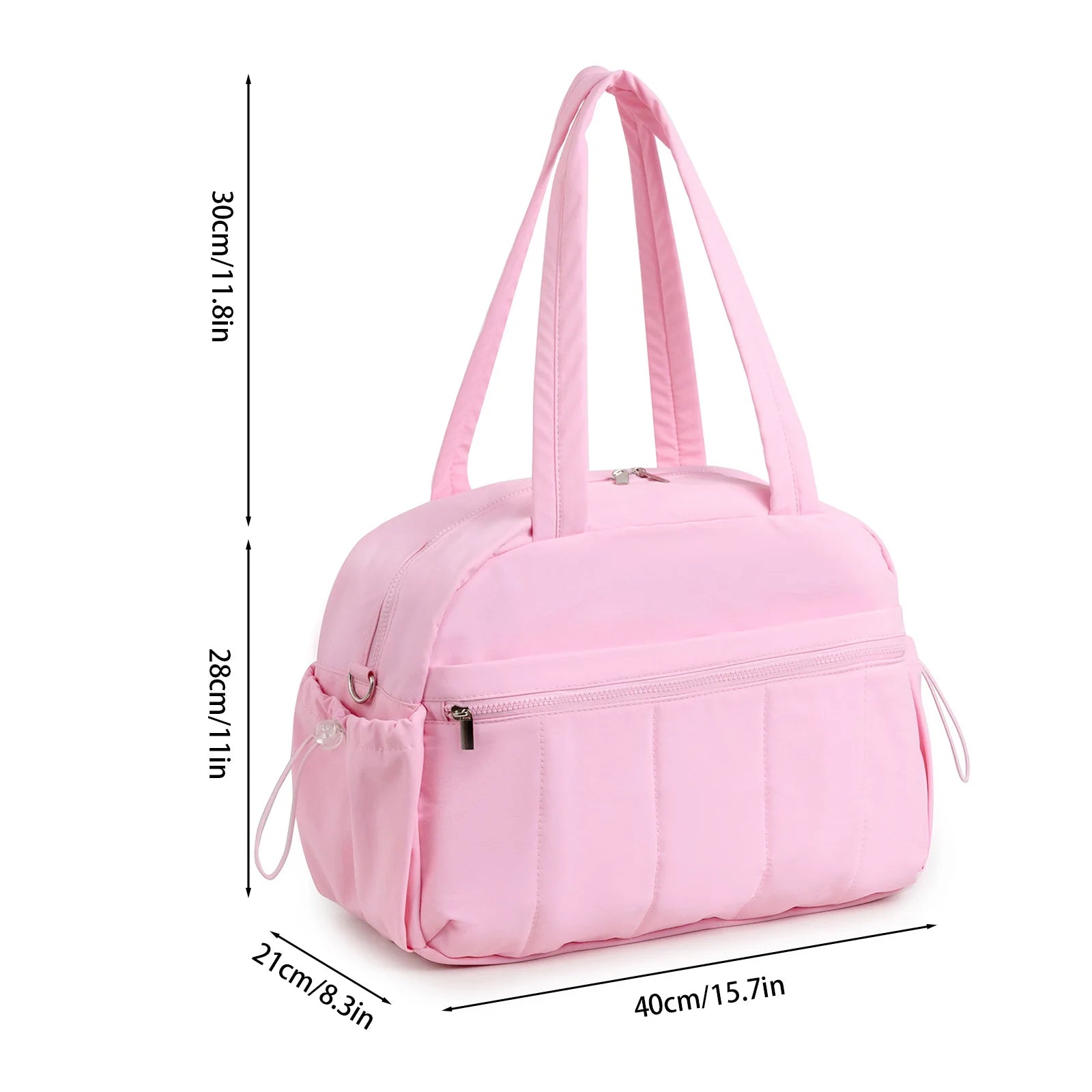 Baby-Wickeltasche Reisetasche Sporttasche Damen mit wasserdichter Handgepäck Flughafen Kabinentasche Mama Kinderwagen Wickeltaschen