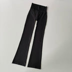 High-Waist Kompressionshose ohne sichtbare Nähte, Mikro-Schlag Yoga Outdoor-Bekleidung Nahtlose Elastische Fitnesshose Shaping Leggings