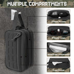 Taktische Kulturbeutel für Herren Hygienebeutel Herren Rasierkit Reise-Dusch-Kosmetiktasche Kosmetik-Organizer-Taschen