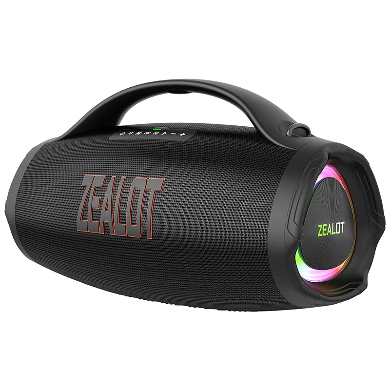 ZEALOT S98 160W Tragbarer Bluetooth-Lautsprecher mit hoher Leistung, kabelloser TWS-Subwoofer, wasserdichter mobiler HIFI-Qualität