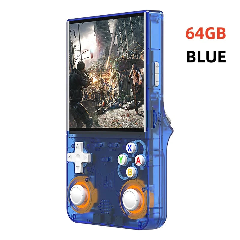 R36 Ultra Handheld WIFI Game Player 4 Zoll IPS-Bildschirm Open Source Retro Video Player 64G/128G Speicher bis zu 20000+ Spiele