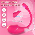 Kabelloser Bluetooth G-Punkt Vibrator für Frauen APP Fernbedienung Tragbares vibrierendes Ei G-Punkt Klitorisstimulator Sexspielzeug für Erwachsene