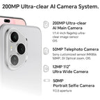 HONOR 400 Pro 5G, EU-Version, 5G Smartphone, 200MP Ultra-Clear AI Hauptkamera, Qualcomm Snapdragon 8 Gen 3, 5300mAh Akku