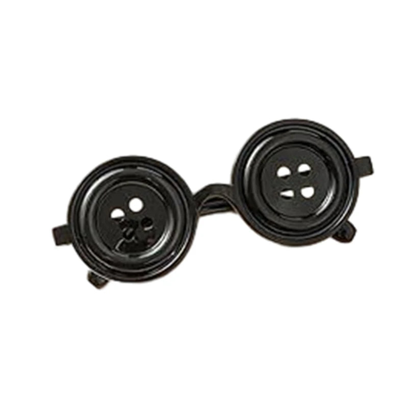 Coraline Knopfaugen-Brille Halloween Cosplay Brillen Requisiten Neuheit Lustige Brille für Andere-Mutter-Kostümzubehör