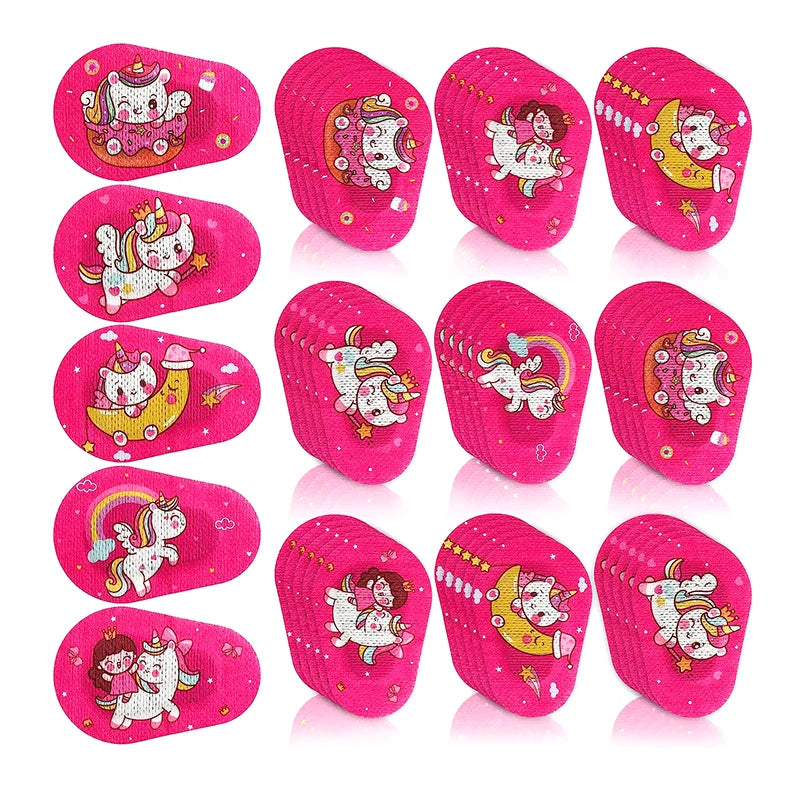5 Stück Augenschutz für Kinder Mädchen Jungen Sehhilfe Heiß Neu Amblyopie-Augenpflaster Adhäsive Augenpflaster Medizinische sterile Augenpads