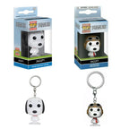 Neu eingetroffen FUNKO POP Pocket Schlüsselanhänger Peanuts Snoopy mit Hut neuer Snoopy Schlüsselanhänger mit Box Actionfigur Spielzeug für Ornamente