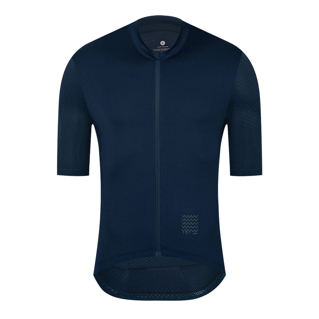 YKYWBIKE Herren Classic Radtrikot Sommer Fahrrad Pro Team Kurzarm Trikot Radsport Maillot Rennrad Atmungsaktive Kleidung