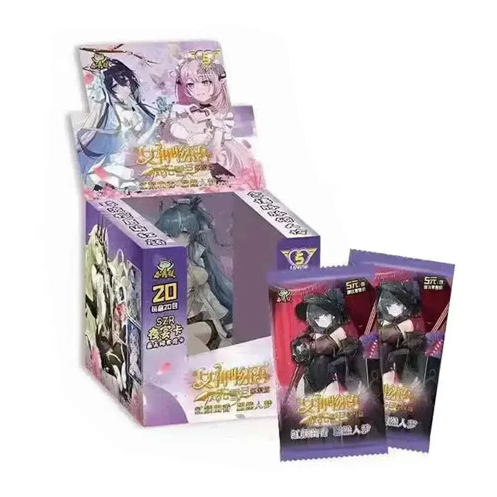 New Goddess Story Card Fufeng Kapitel Bunte Blitzkarte Anime-Charakter-Sammelkartenspiele Spielzeug Kindergeschenke