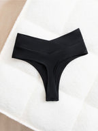 S - XL High Waist High Leg Cut Bikinihose Damen Bademode Weibliche Bademode Brasilianische Tanga Höschen Unterwäsche K7095