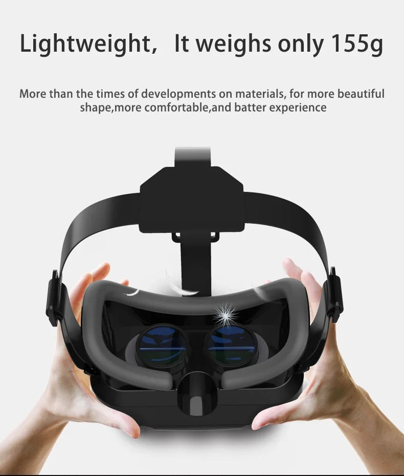 VR Brille 3D Virtual Reality Headset Geräte Helm Linsen Goggles Smart Für Smartphones Handy Mobil Spiel Viar Viewer Set