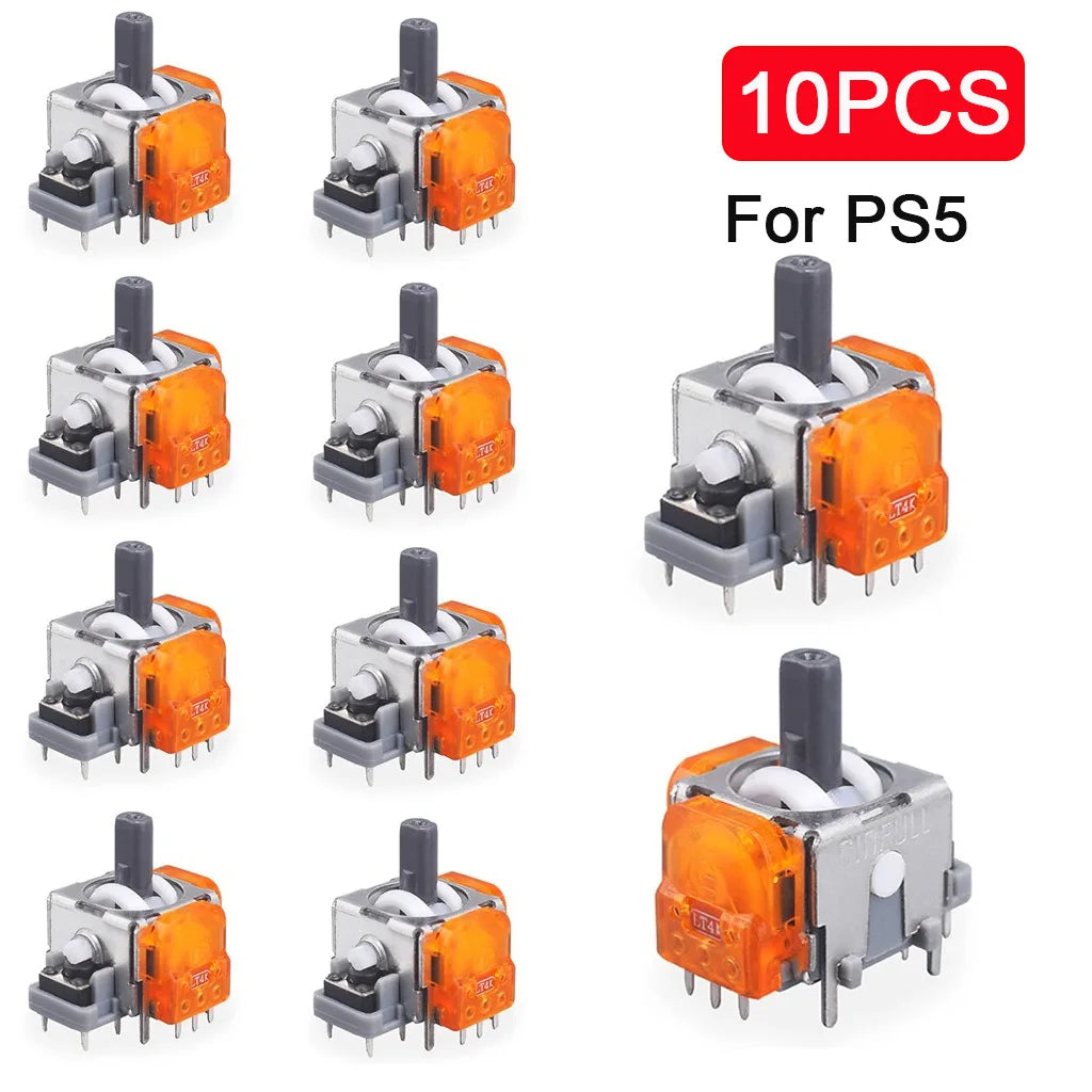 2/10 Stück Ersatz-TMR-Effekt-Joystick 3D-Analogstick für DualSense PS5 PS4 Controller für Xbox Series X/S Reparaturteile