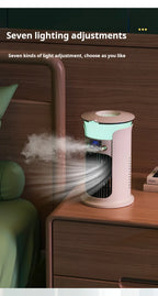 Portable Desktop Cold Air Fan USB Mini Home Use Multi-Function Air Conditioner Fan for Personal Cooling