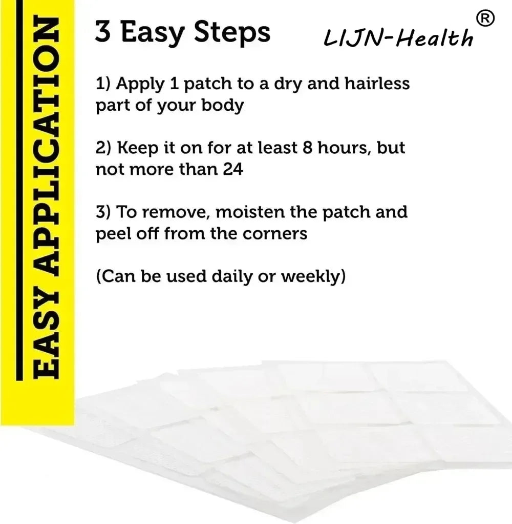 30 Patches Vitamin B Komplex Transdermal-Pflaster Alle B-Vitamine Folsäure, Vitamin C Unterstützung für Immunsystem, Energie & Stoffwechsel