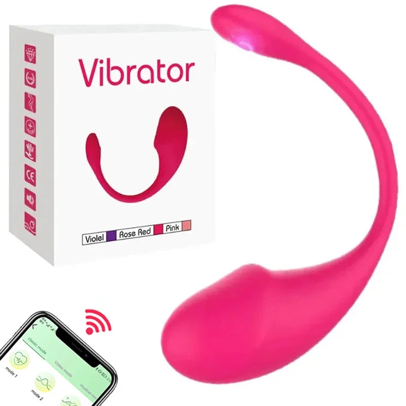 Wireless Bluetooth G Spot Vibrator for Women APP Remote Control Wear Vibrating Egg G Spot Clitoral Stimulator Sex Toys for Adult Main image