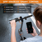 AOVOPRO Mini80C Elektroroller für Kinder 350W 8,5 Zoll Kinder-Elektroroller 31KM/H Supergeschwindigkeit 5-19KM APP Smart E-Scooter