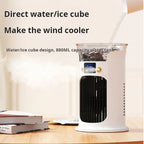 Portable Desktop Cold Air Fan USB Mini Home Use Multi-Function Air Conditioner Fan for Personal Cooling