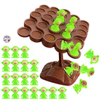 1 Stück Balancing Tree Spielzeug Digital Affenwaage Pädagogisches Zahlenbrettspiel Kinder Lernspielzeug Montessori Mathe Spielzeug