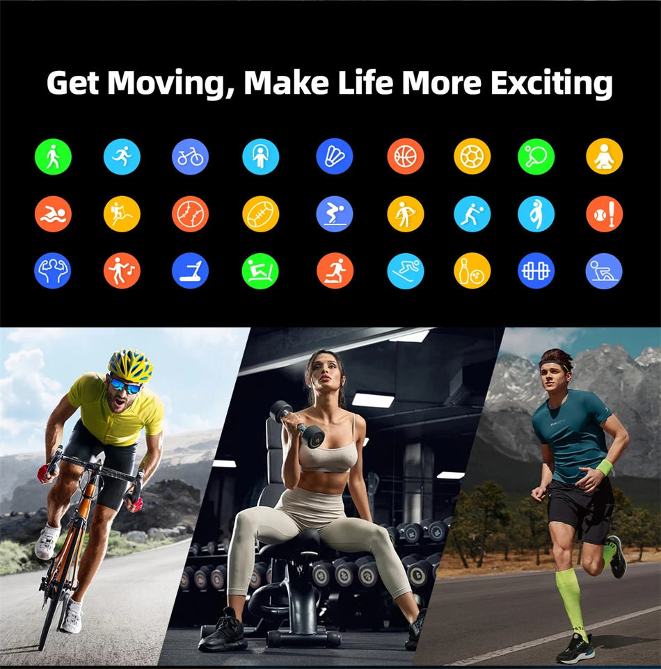 New For OPPO Ultra Thin Smart Watch Men AMOLED HD Screen Always Show Time Heart Rate Bluetooth Call Sports Waterproof Smartwatch