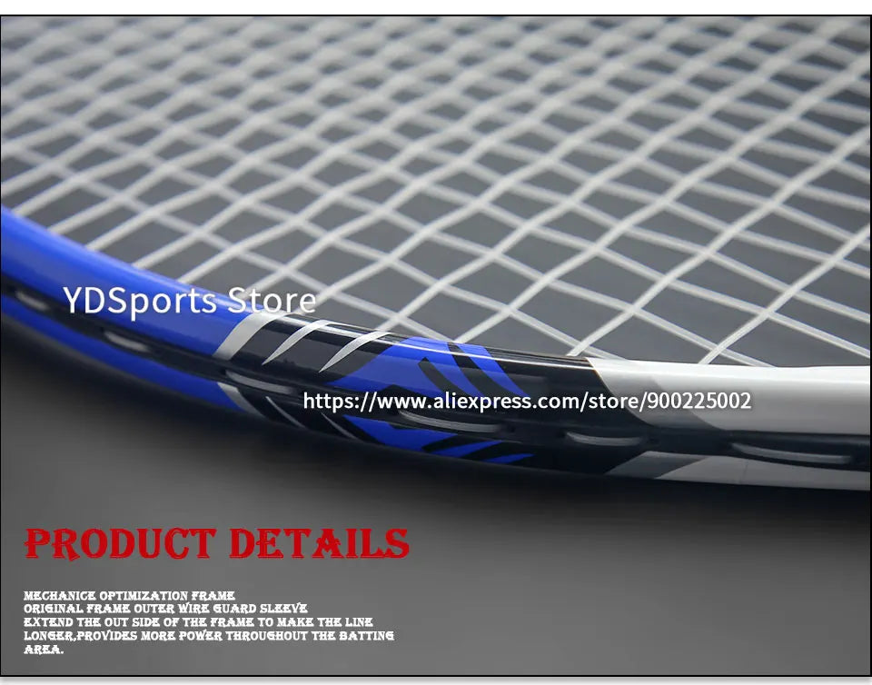 Professioneller Ultraleichtschläger aus Verbundkohlenstoff-Aluminiumlegierung, Tennisschläger 45-55LBS, Trainings-Tennisschläger Unisex Trainer