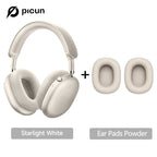 Picun F8MAX ANC Kabellose Kopfhörer 59dB Hybrid Active Noise Cancelling Spatial Audio Earphone Bluetooth 6.0 Over-Ear Headset 180H