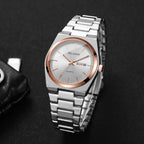 Luxus-Herren-Business-Uhren Kalender Quarz-Armbanduhren Für Herren Uhr Reloj Hombre (Ohne Box)
