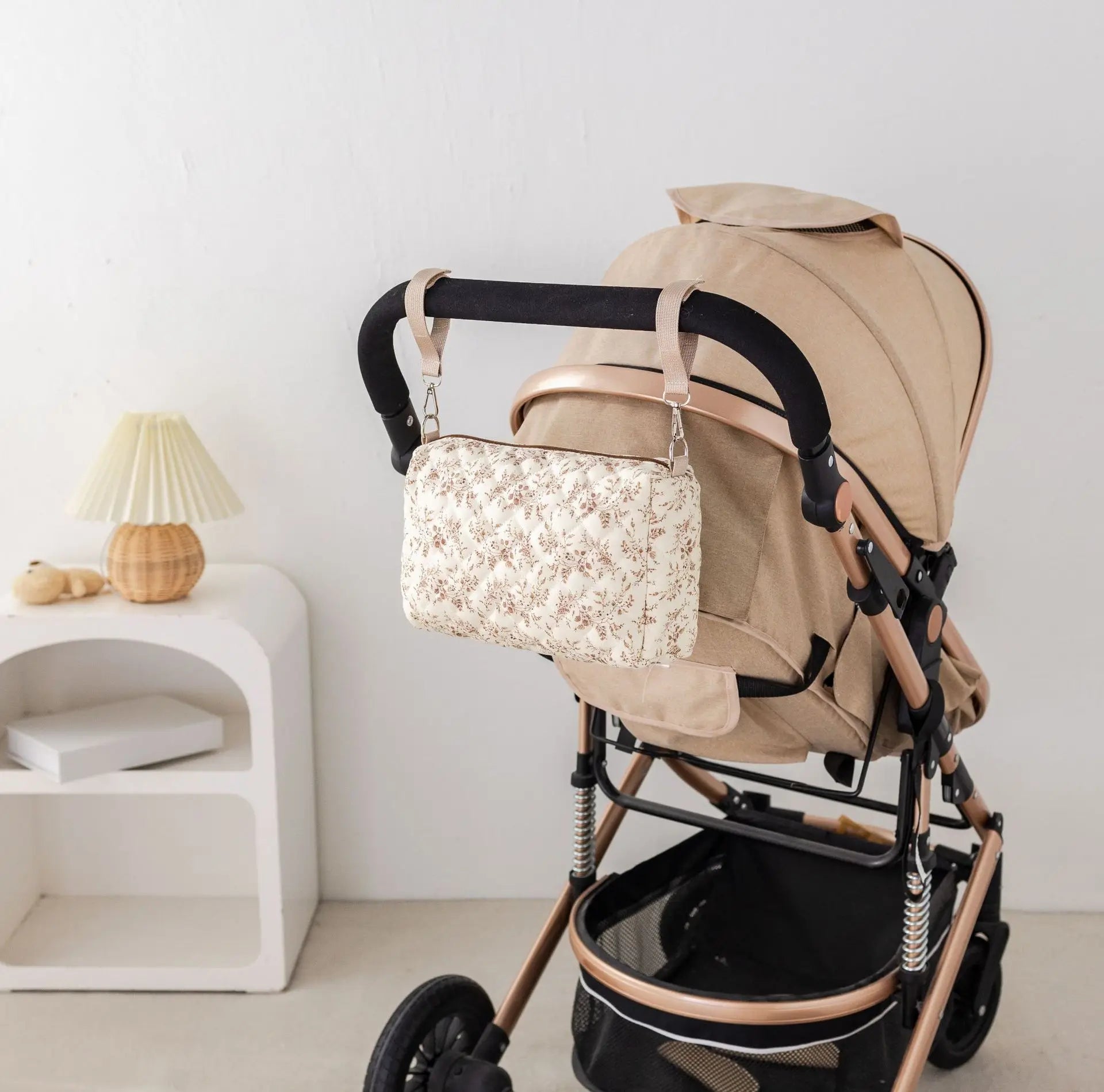 1x Tragbare Baby-Wickeltasche Reisetasche Mama- & Babyartikel Organizer Kinderwagentasche Kosmetik- & Kulturtasche