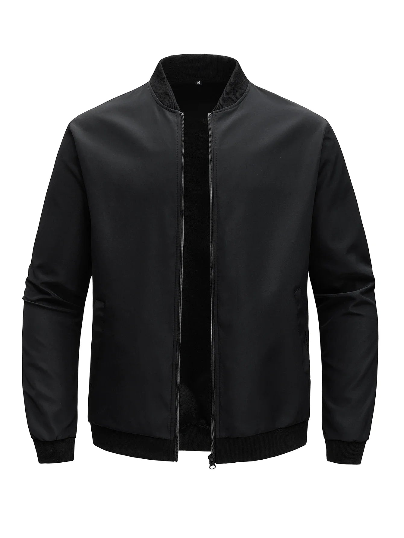 2024 Spring and Autumn New Baseball Collar Short Loose Solid Color Jacket Men's Business Casual Thin Coat Trend Hauptbild