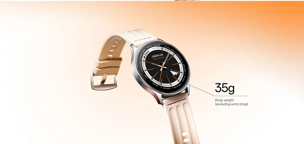 Globale Version OnePlus Watch Lite Smartwatch, 1,46 Zoll Display, 59g, 10 Tage zuverlässige Akkulaufzeit, Herzfrequenz, Blutsauerstoffüberwachung