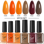LILYCUTE Nagelgel-Politur-Set, Rosa Grün, Frühling, DIY-Nagelkunst-Design, lang anhaltend, Soak Off UV Gel, Maniküre, Malgel, Vernis-Kit