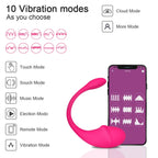 Kabelloser Bluetooth G-Punkt Vibrator für Frauen APP Fernbedienung Tragbares vibrierendes Ei G-Punkt Klitorisstimulator Sexspielzeug für Erwachsene