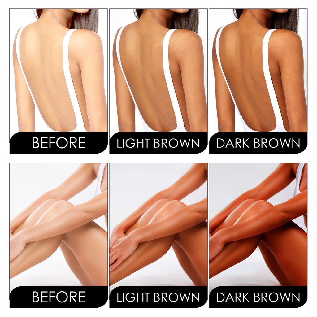 Bräunungsbeschleuniger-Lotion Sommerbronzer Strand-Solarium-Bräunung Verbessert ungleichmäßigen Hautton Lang anhaltende feuchtigkeitsspendende Bräunungscreme