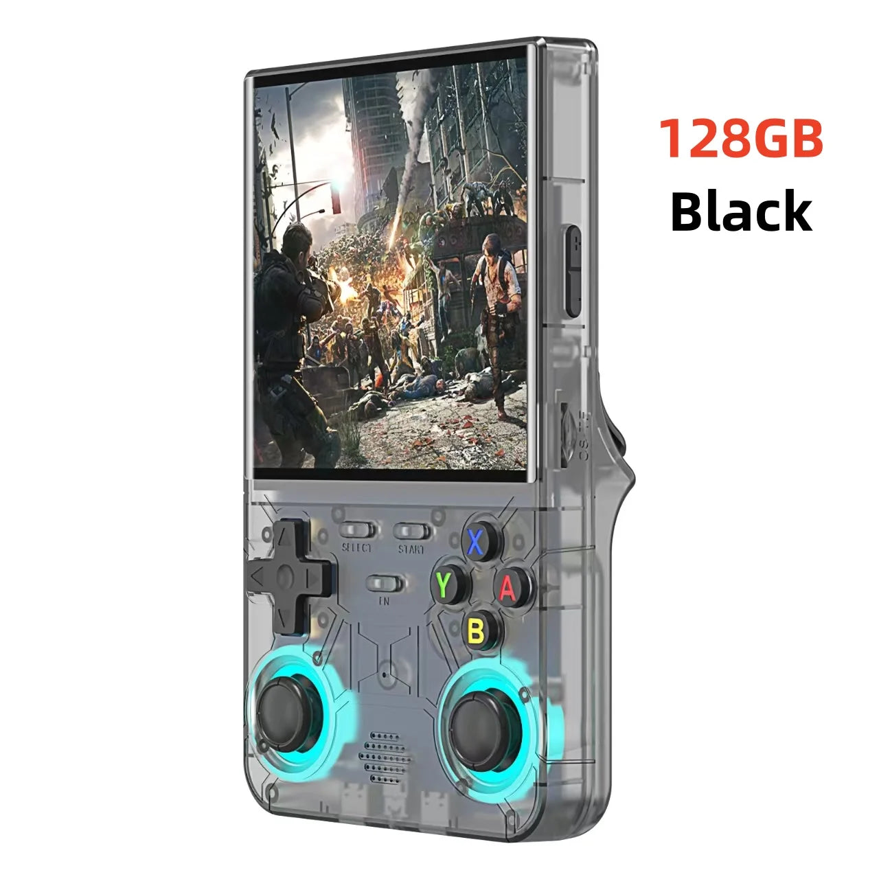 R36 Ultra Handheld WIFI Game Player 4 Zoll IPS-Bildschirm Open Source Retro Video Player 64G/128G Speicher bis zu 20000+ Spiele