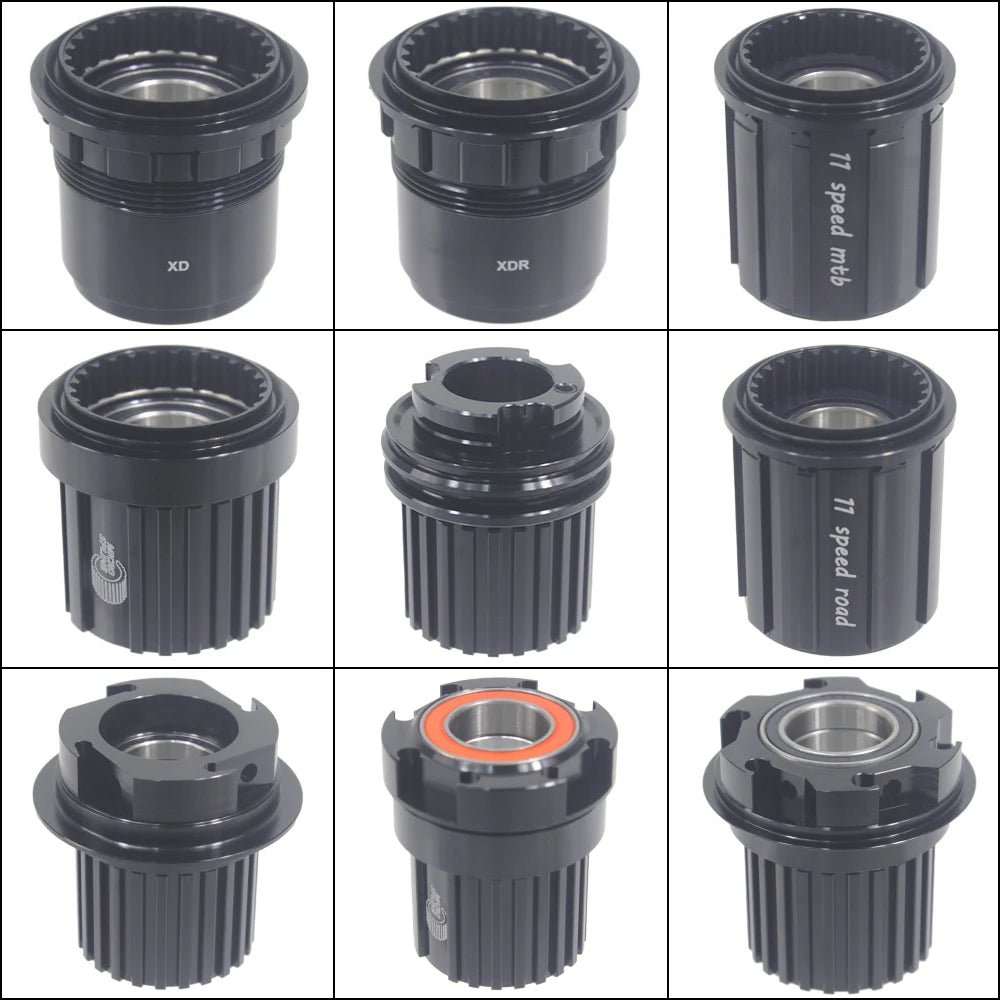 Fahrrad Micro Spline Freilauf MTB Rennrad Naben Konverter Endkappe Adapter 11/12 Fach MS HG DT Nabenkörper Treiber für XD DT240/350