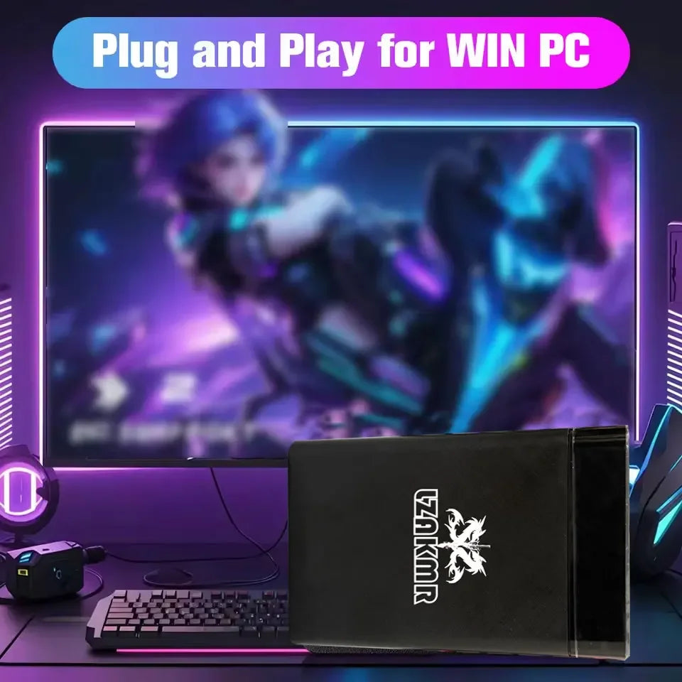 1 TB für PS4/Xbox/PS3/PS2/PS1 Launchbox & RetroBat & Playnite System 3-in-1 Spiele-HDD mit AAA- & 3D- & Retro-Spielen