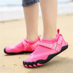 Herren Damen Wasserschuhe Schnell Trocknend Rutschfest Fünf-Finger-Schuhe Outdoor-Watschuhe Schwimmschuhe Barfuß Aquaschuhe Leichte Sneakers