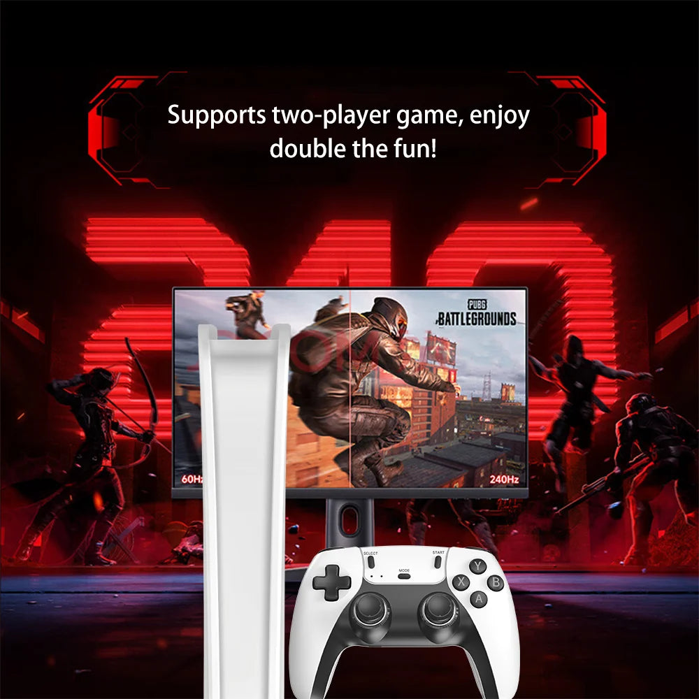 Neuer 4K-TV-Game-Stick M15 ultra 64G 128G Handheld-Game-Player 2.4G Dual Wireless Controller 50000+ Spiele Familien-Game-Player